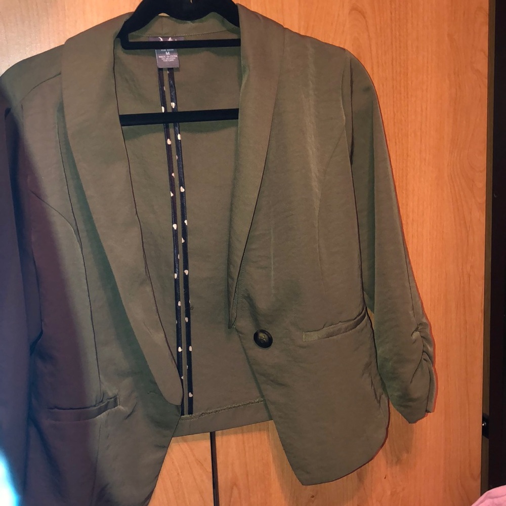 Olive Green Blazer